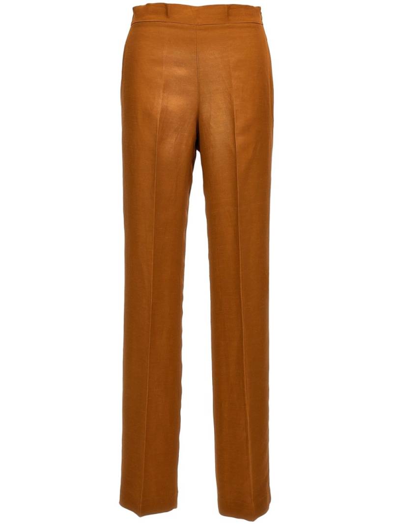 TWINSET straight-leg trousers - Brown von TWINSET