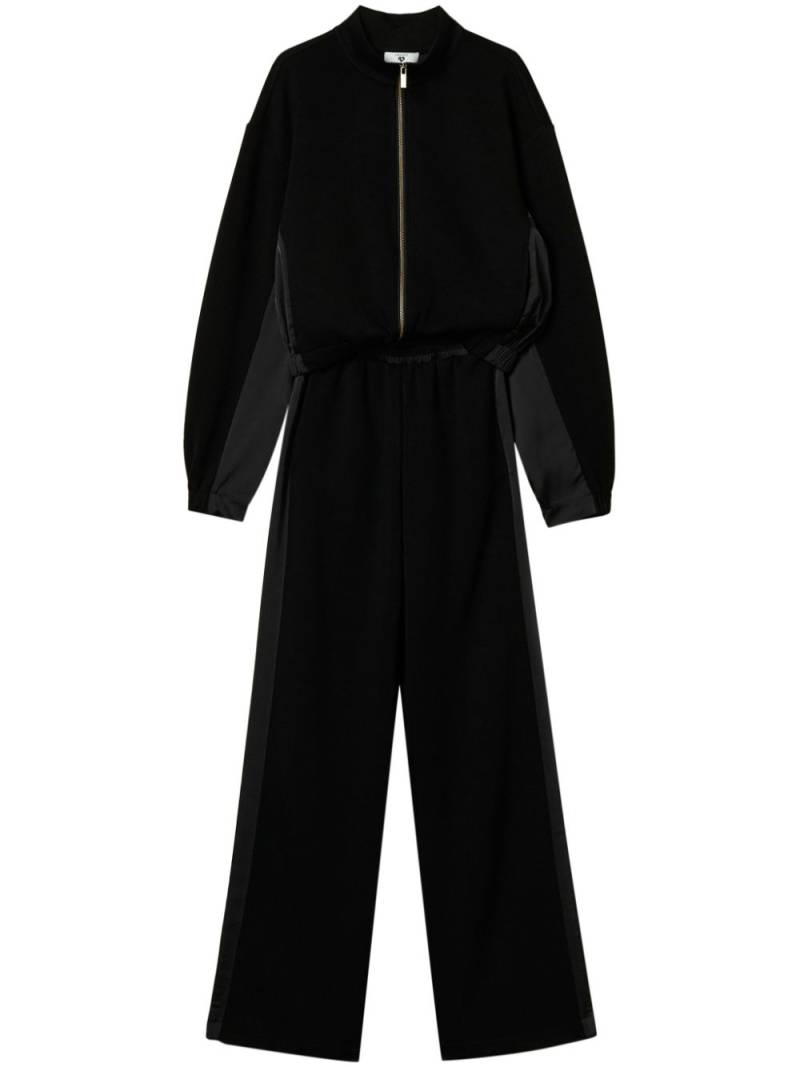 TWINSET sweatshirt and palazzo trousers set - Black von TWINSET