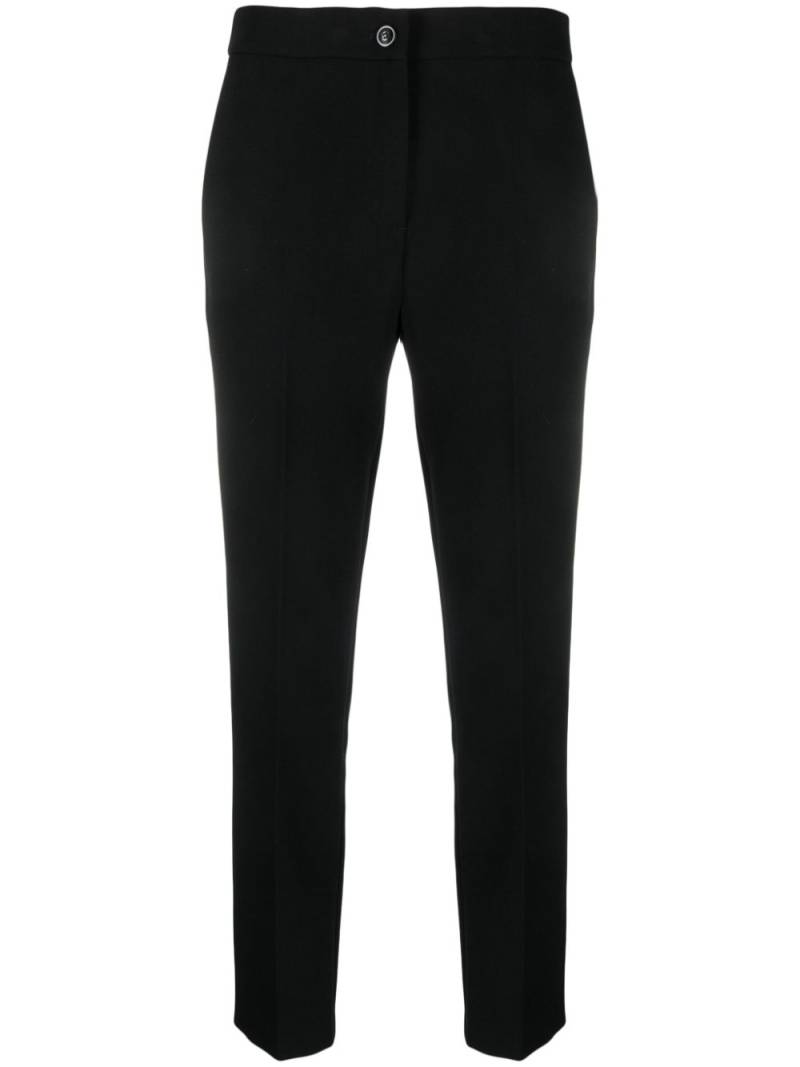 TWINSET tailored slim-cut cigarette trousers - Black von TWINSET