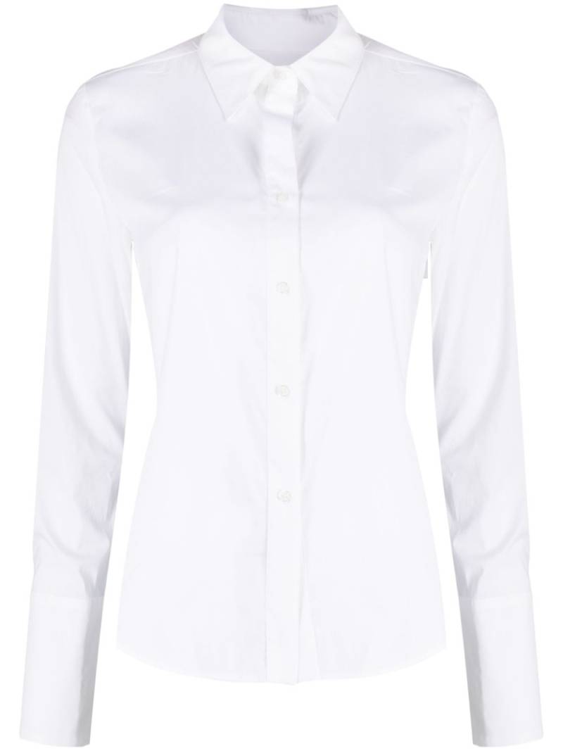 TWP plain cotton-blend shirt - White von TWP