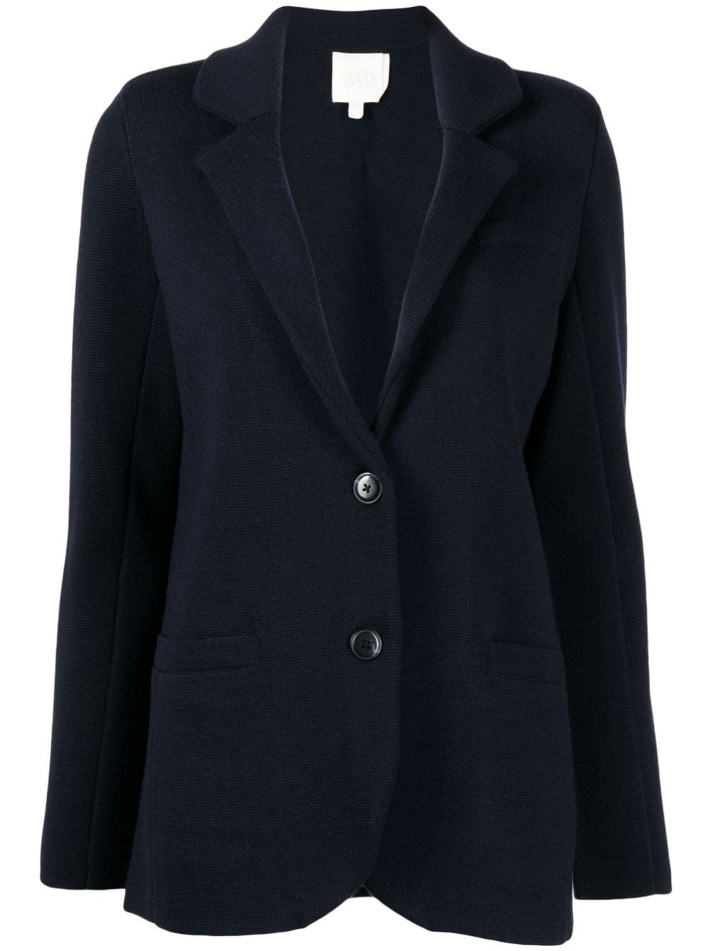 TWP single-breasted merino wool blazer - Blue von TWP