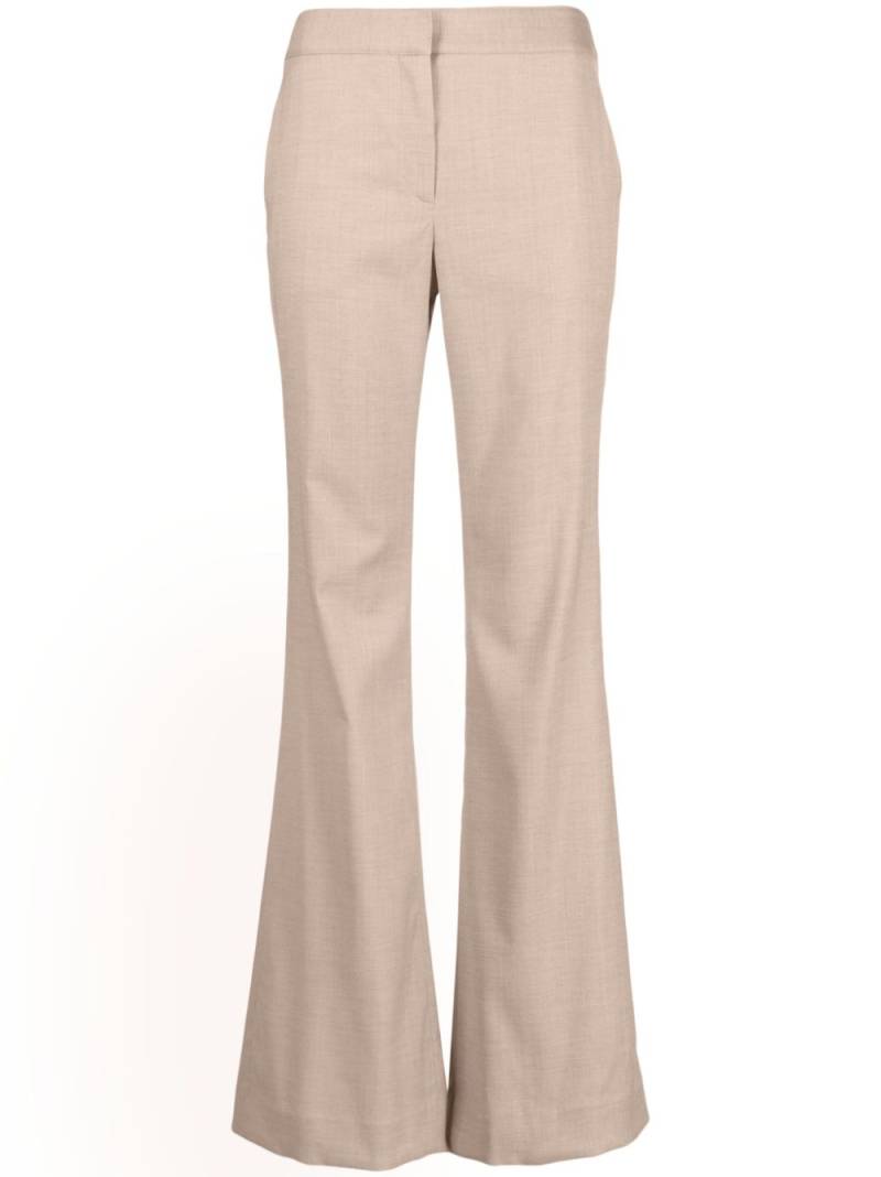 TWP tailored bootcut trousers - Neutrals von TWP