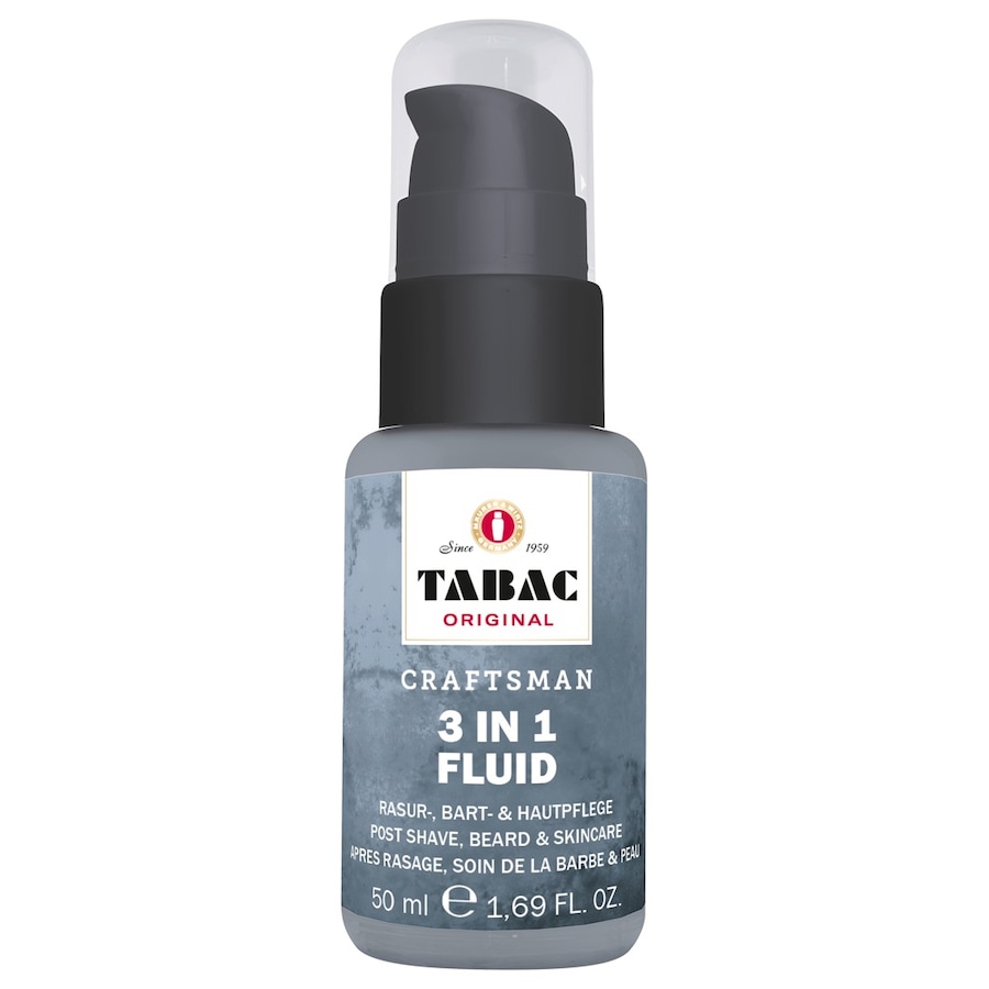 Tabac Tabac Original Tabac Tabac Original Craftsman 3 in 1 Fluid bartpflege 50.0 ml Tabac Tabac Original Tabac Tabac Original Craftsman 3 in 1 Fluid bartpflege 50.0 ml von Tabac