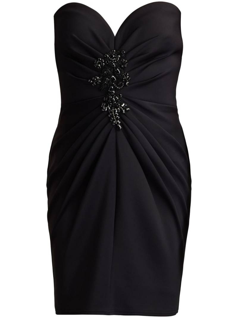 Tadashi Shoji Tia minidress - Black von Tadashi Shoji