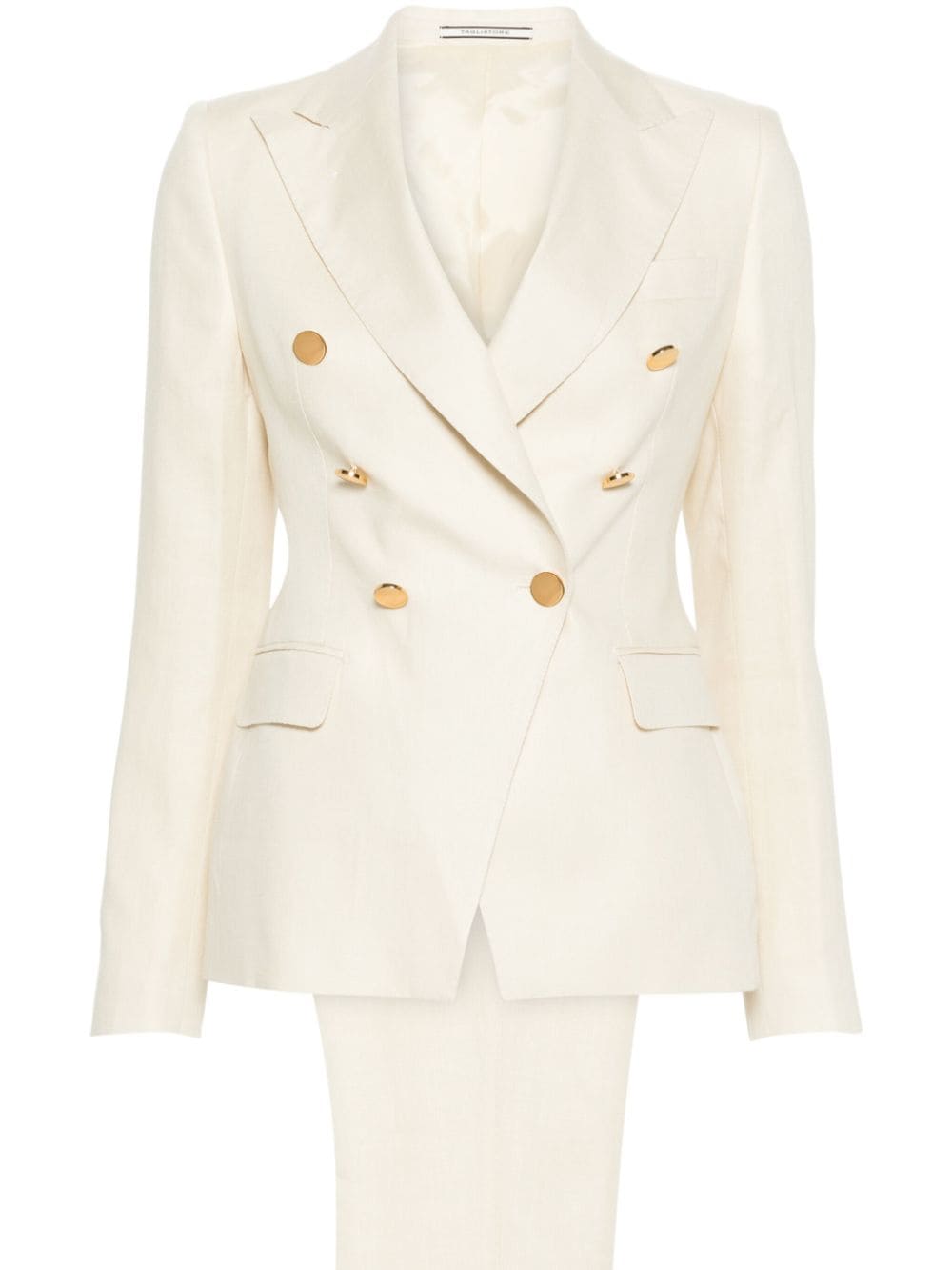 Tagliatore Alicya double-breasted suit - Neutrals von Tagliatore