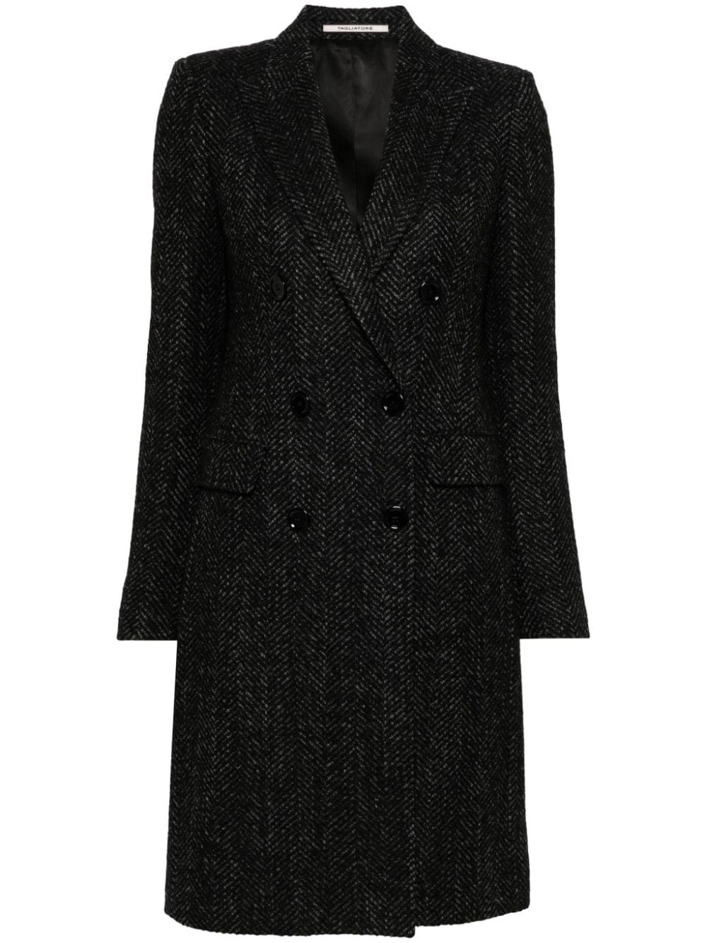 Tagliatore C-Parigi coat - Black von Tagliatore