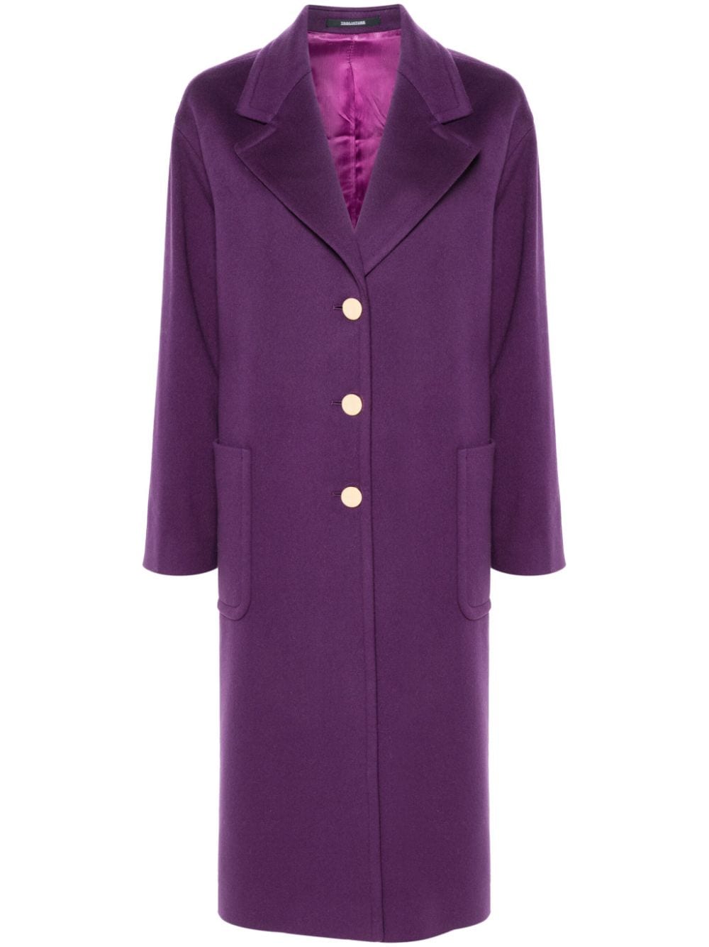 Tagliatore Christie peak-lapels single-breasted coat - Purple von Tagliatore