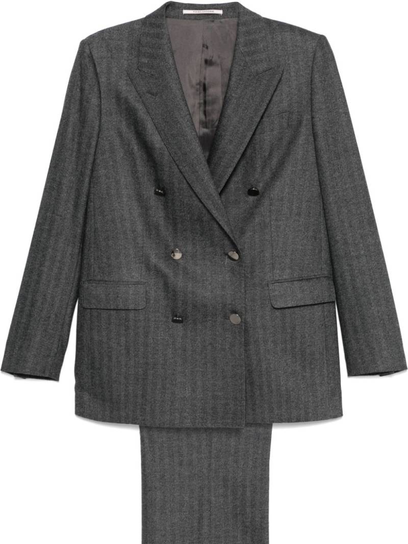 Tagliatore Jasmine trouser suit - Grey von Tagliatore