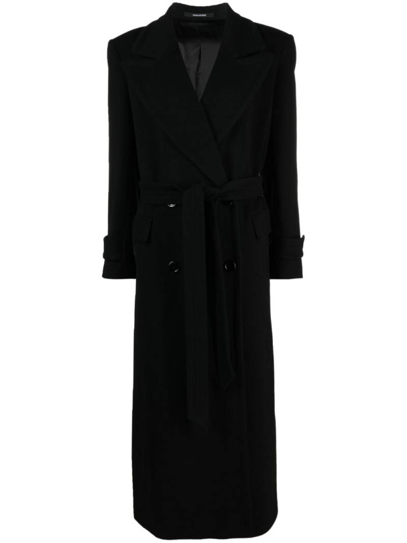 Tagliatore Julia double-breasted trenchcoat - Black von Tagliatore