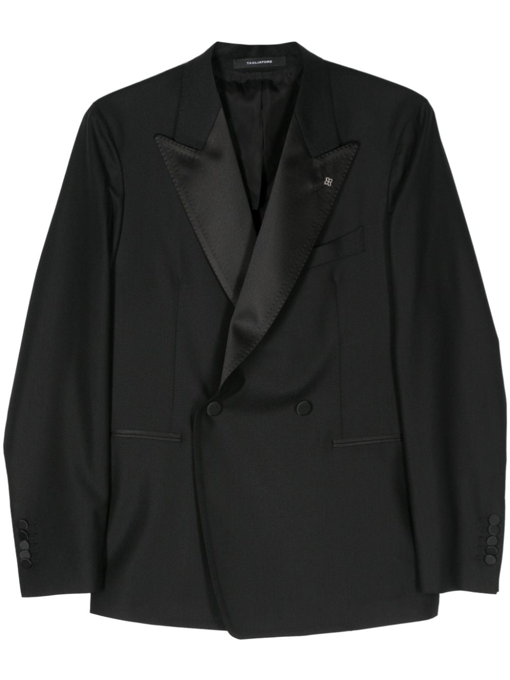 Tagliatore K-Ricky double-breasted blazer - Black von Tagliatore