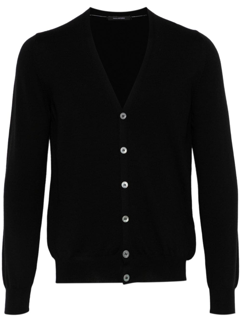 Tagliatore Kieran cardigan - Black von Tagliatore