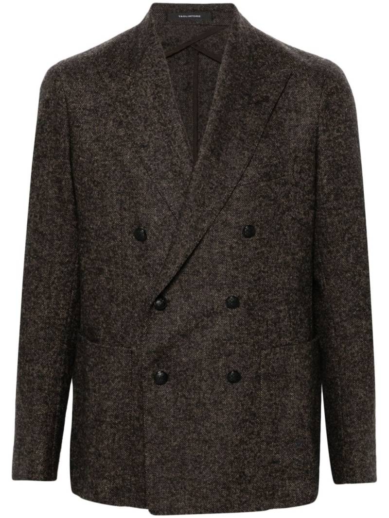 Tagliatore Montecarlo blazer - Brown von Tagliatore