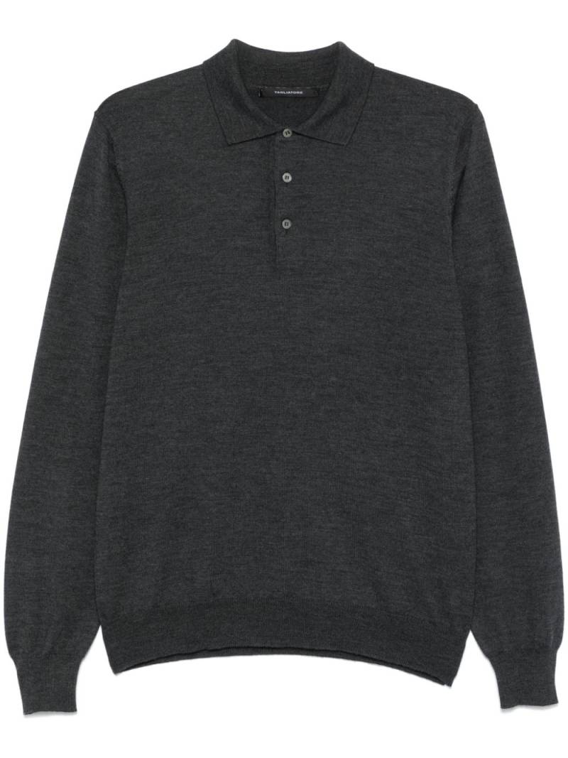 Tagliatore Palmer polo sweater - Grey von Tagliatore