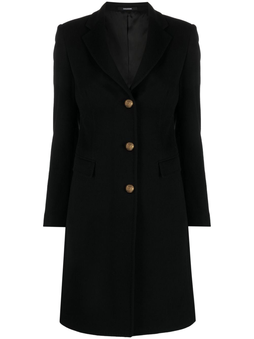 Tagliatore Parigi single-breasted coat - Black von Tagliatore