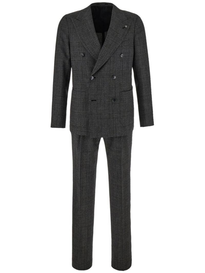 Tagliatore Prince of Wales check suit - Grey von Tagliatore