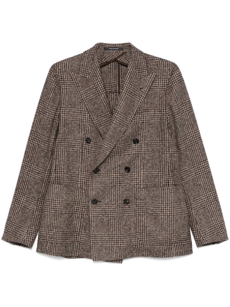 Tagliatore Prince of Wales-pattern blazer - Neutrals von Tagliatore