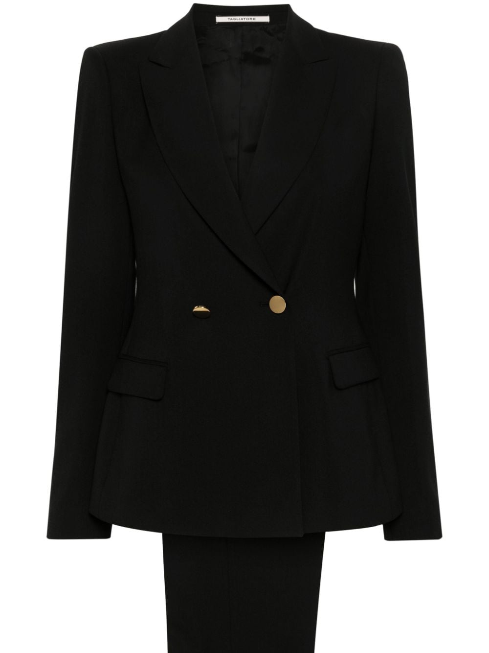 Tagliatore T-Albar double-breasted suit - Black von Tagliatore