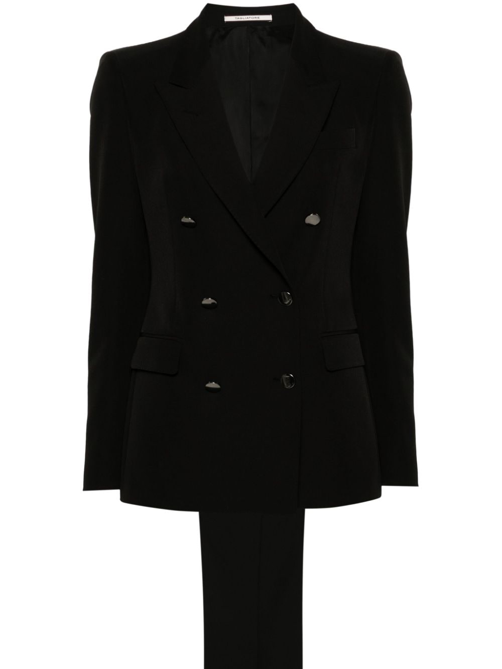 Tagliatore T-Parigi double-breasted suit - Black von Tagliatore