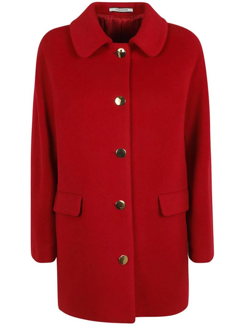 Tagliatore button-up coat - Red von Tagliatore