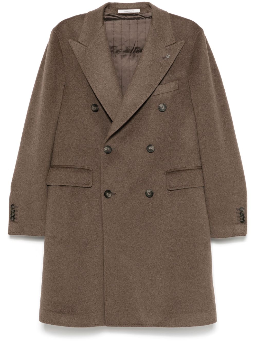 Tagliatore cashmere coat - Brown von Tagliatore