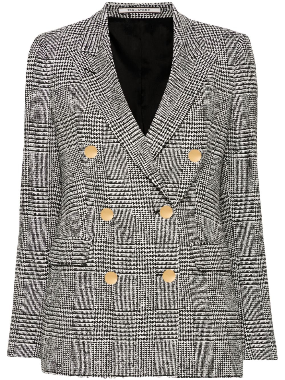 Tagliatore checked blazer - Black von Tagliatore