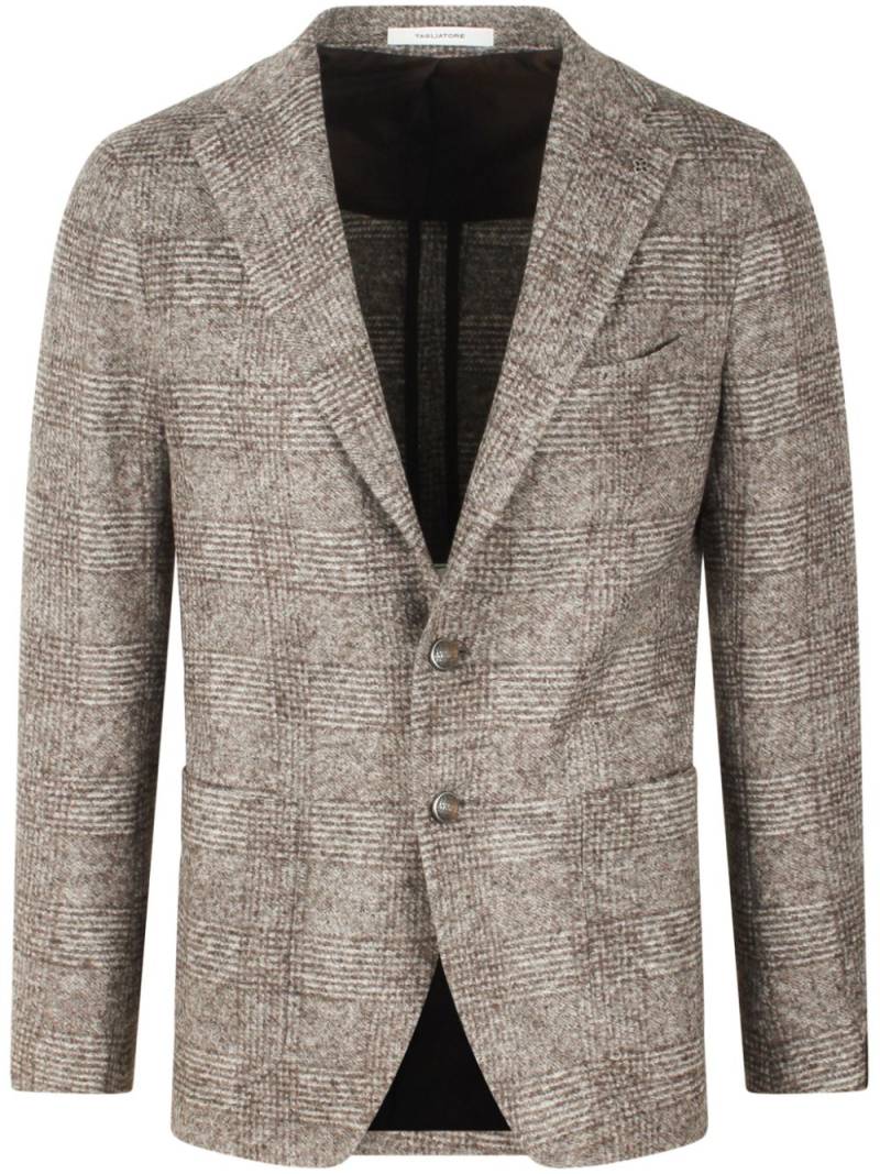 Tagliatore checked blazer - Brown von Tagliatore