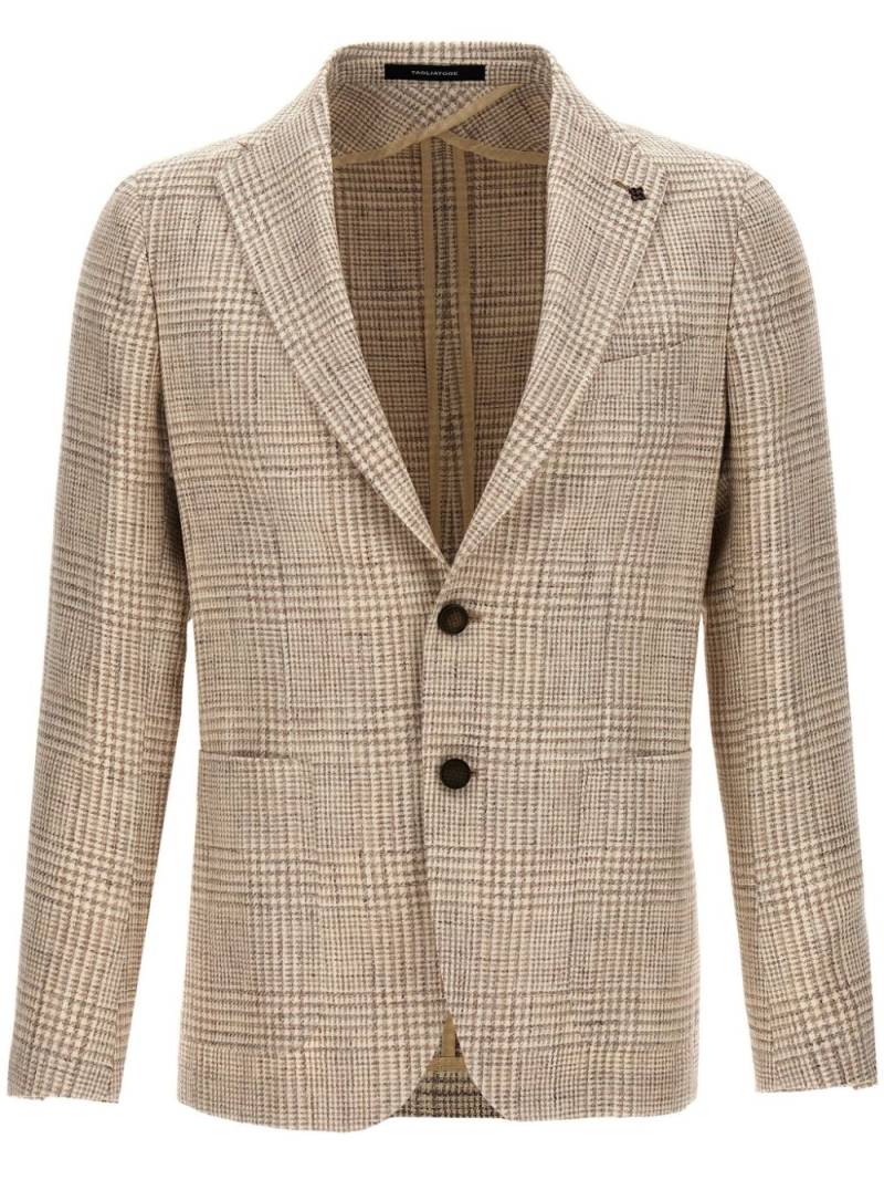 Tagliatore checked blazer - Neutrals von Tagliatore