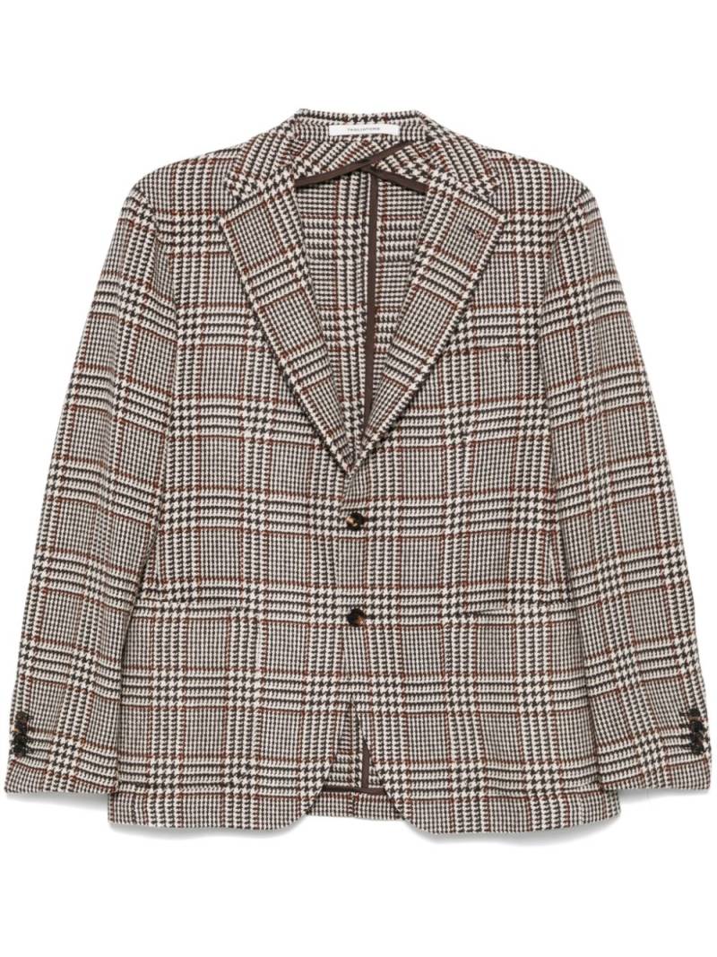 Tagliatore checked blazer - Neutrals von Tagliatore