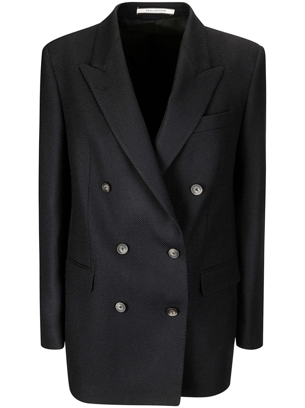 Tagliatore double-breasted blazer - Black von Tagliatore