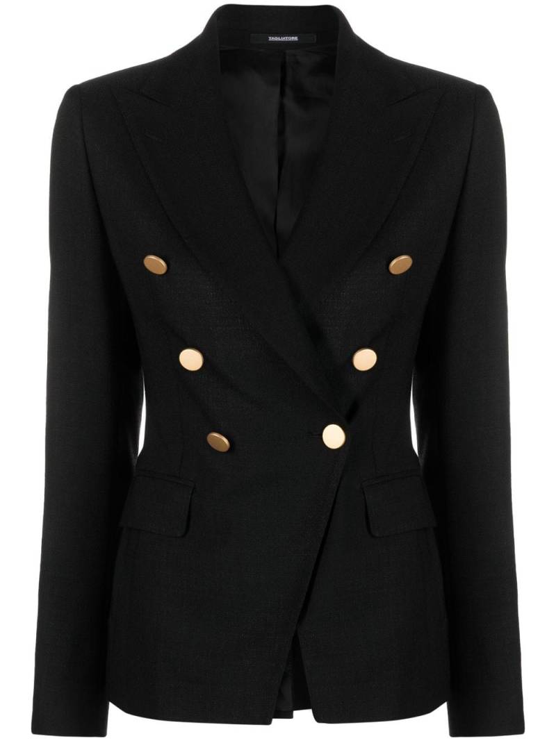 Tagliatore double-breasted blazer - Black von Tagliatore