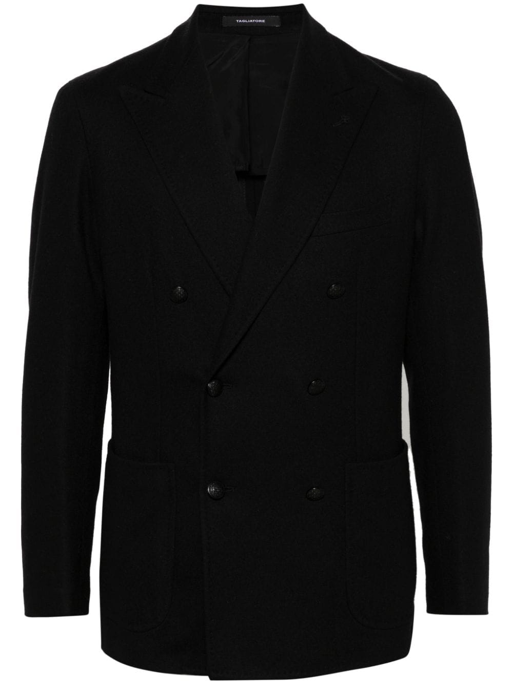 Tagliatore double-breasted blazer - Black von Tagliatore