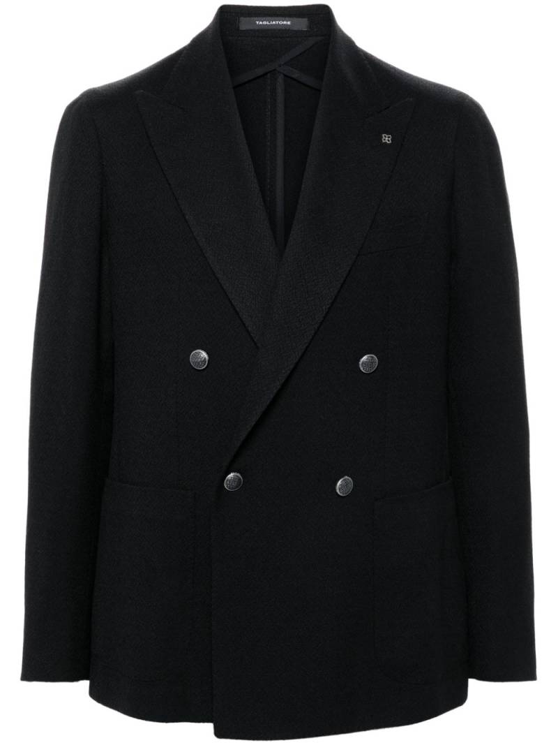 Tagliatore double-breasted blazer - Black von Tagliatore