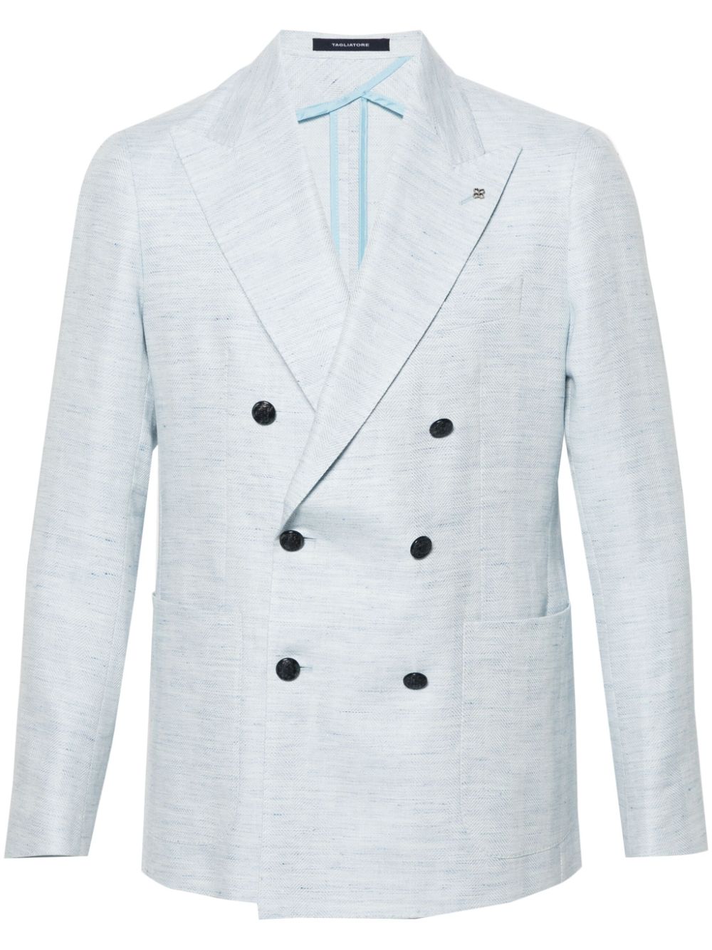 Tagliatore double-breasted blazer - Blue von Tagliatore