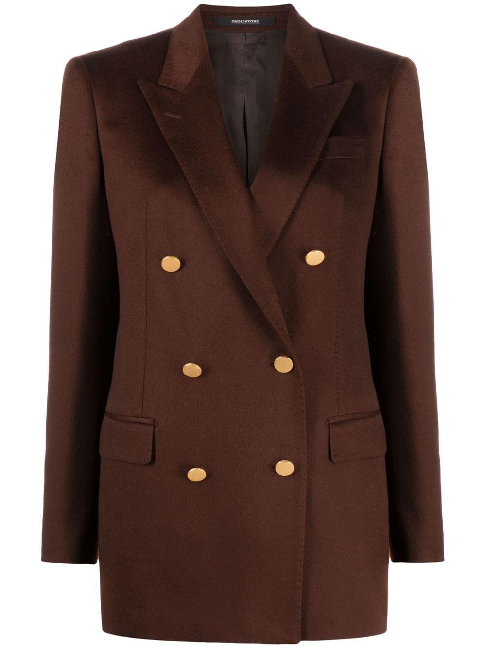 Tagliatore double-breasted blazer - Brown von Tagliatore