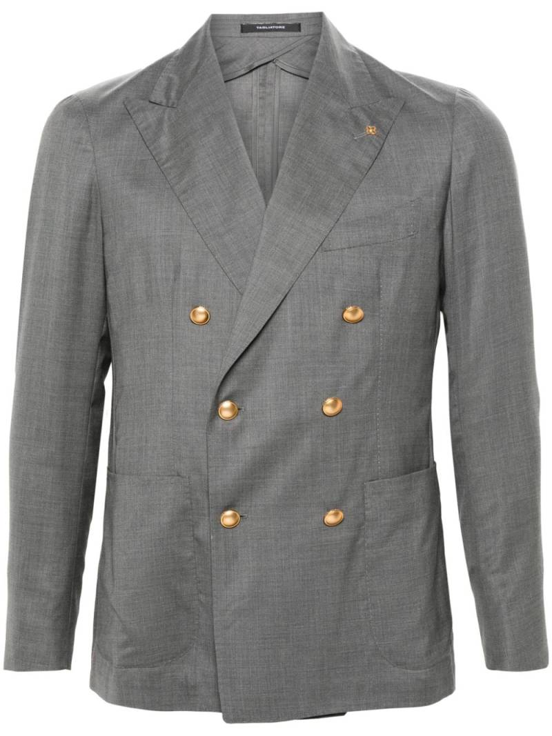 Tagliatore double-breasted blazer - Grey von Tagliatore