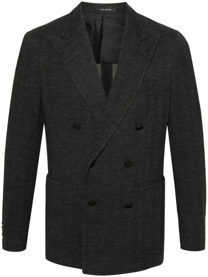 Tagliatore double-breasted blazer - Grey von Tagliatore