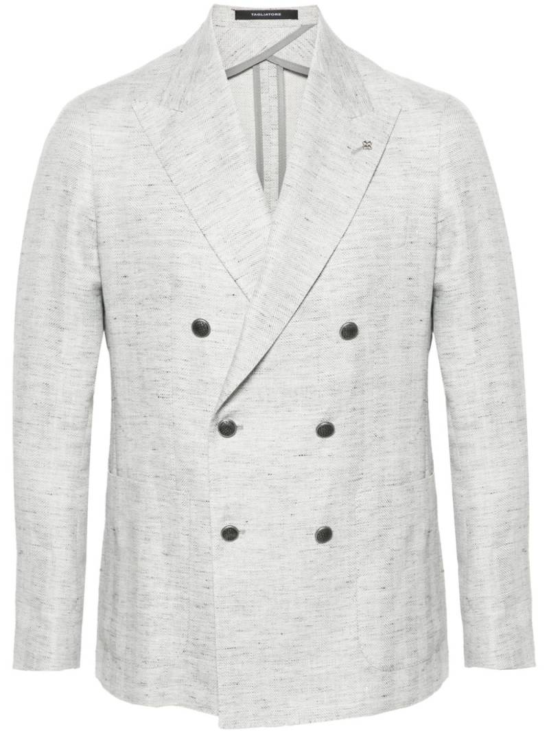 Tagliatore double-breasted blazer - Grey von Tagliatore