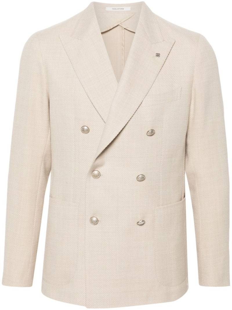 Tagliatore double-breasted blazer - Neutrals von Tagliatore