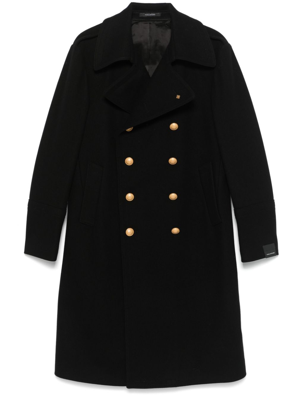 Tagliatore double-breasted coat - Black von Tagliatore