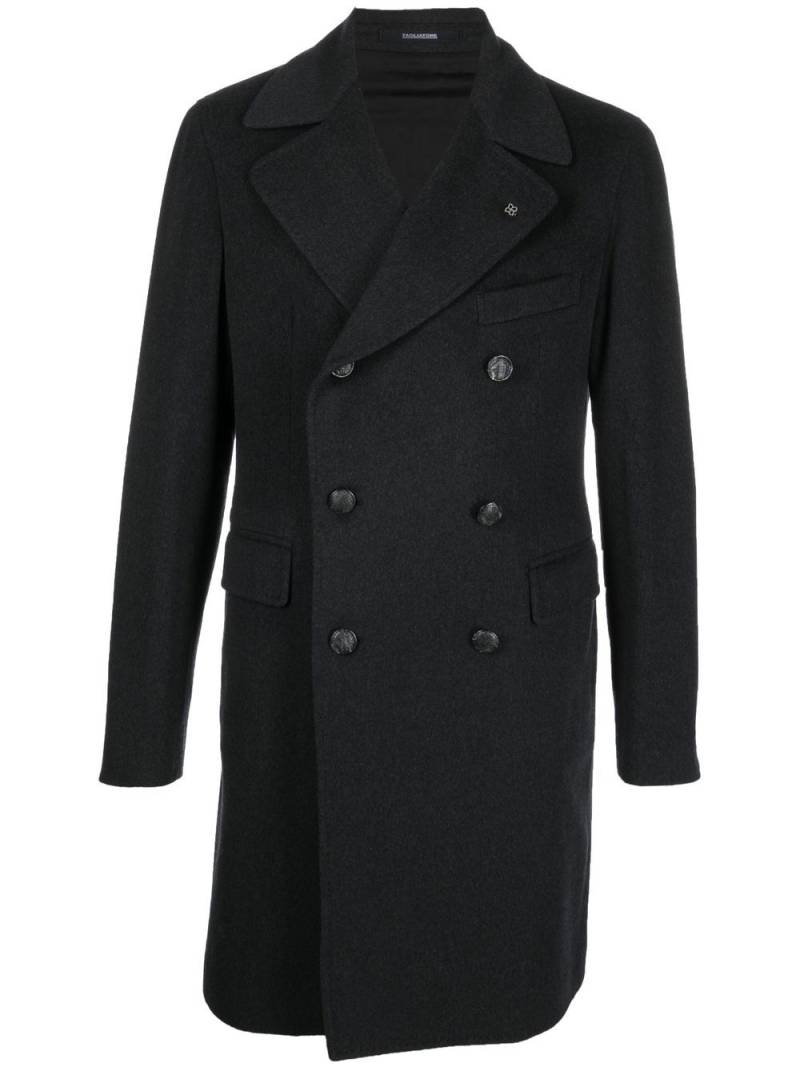 Tagliatore double-breasted coat - Grey von Tagliatore