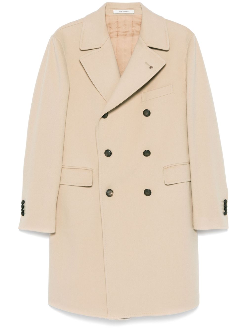 Tagliatore double-breasted coat - Neutrals von Tagliatore