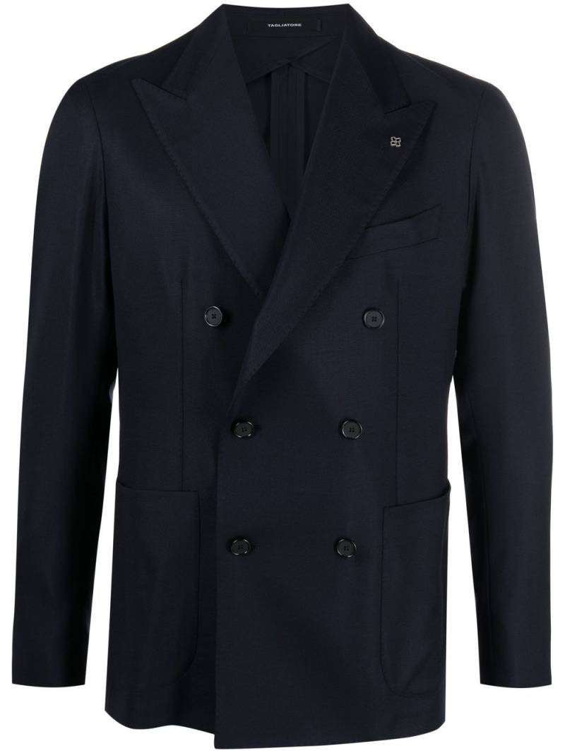 Tagliatore double-breasted jacket - Blue von Tagliatore