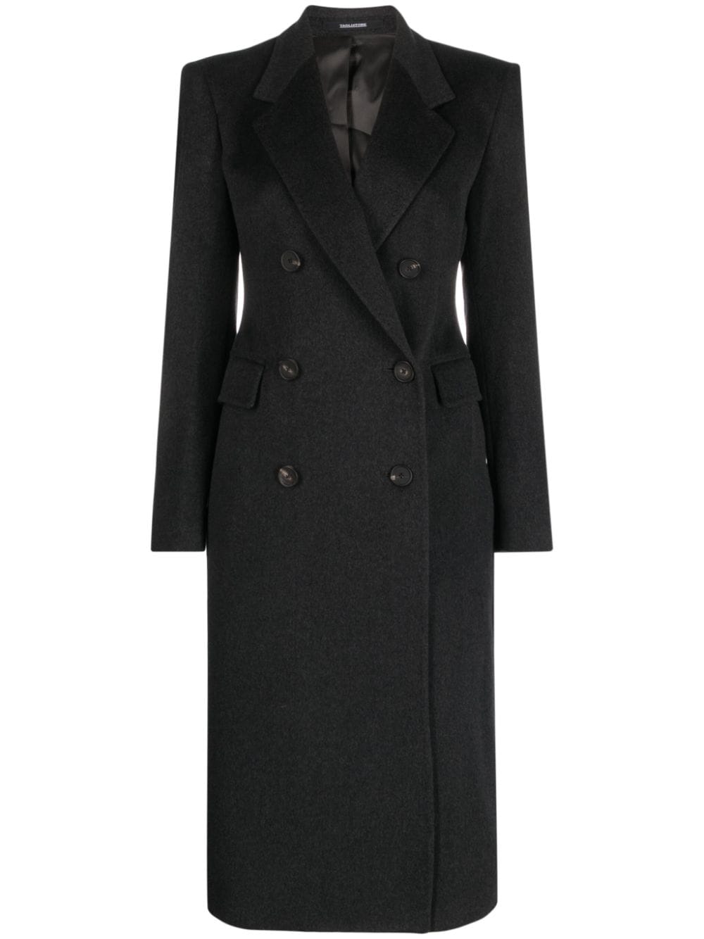 Tagliatore double-breasted notched coat - Grey von Tagliatore