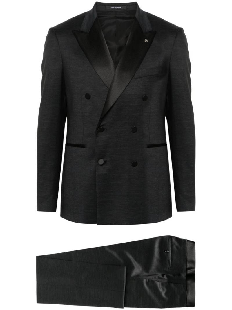 Tagliatore double-breasted suit - Black von Tagliatore