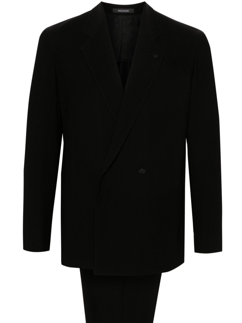 Tagliatore double-breasted suit - Black von Tagliatore