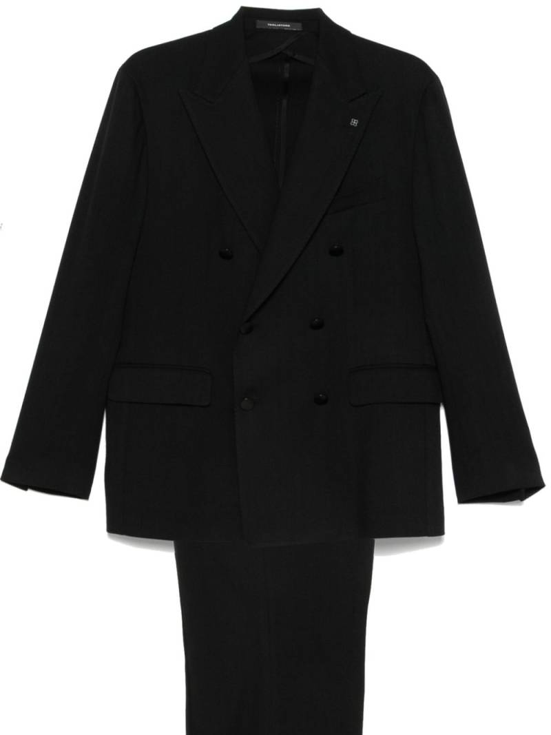 Tagliatore double-breasted suit - Black von Tagliatore