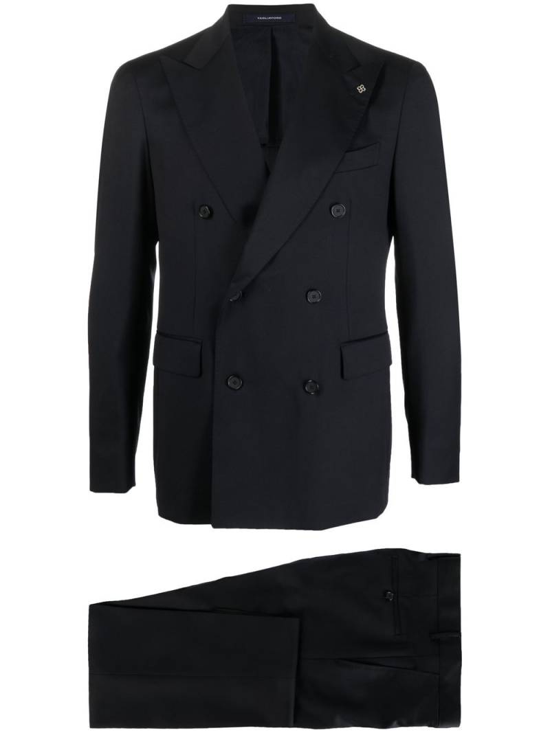 Tagliatore double breasted suit - Blue von Tagliatore