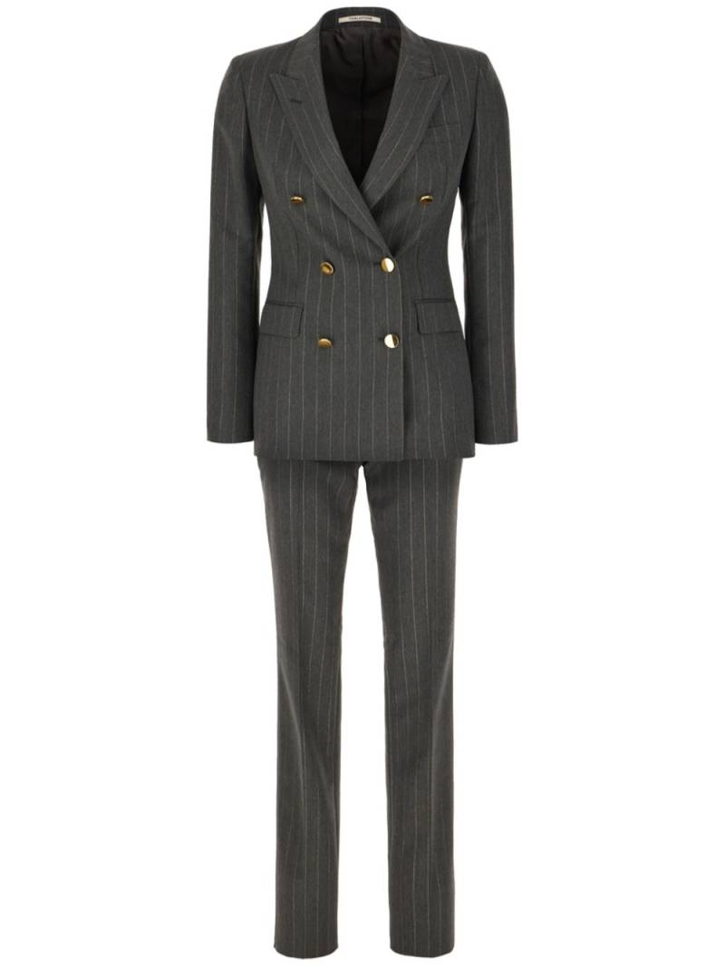 Tagliatore embroidered blazer - Grey von Tagliatore