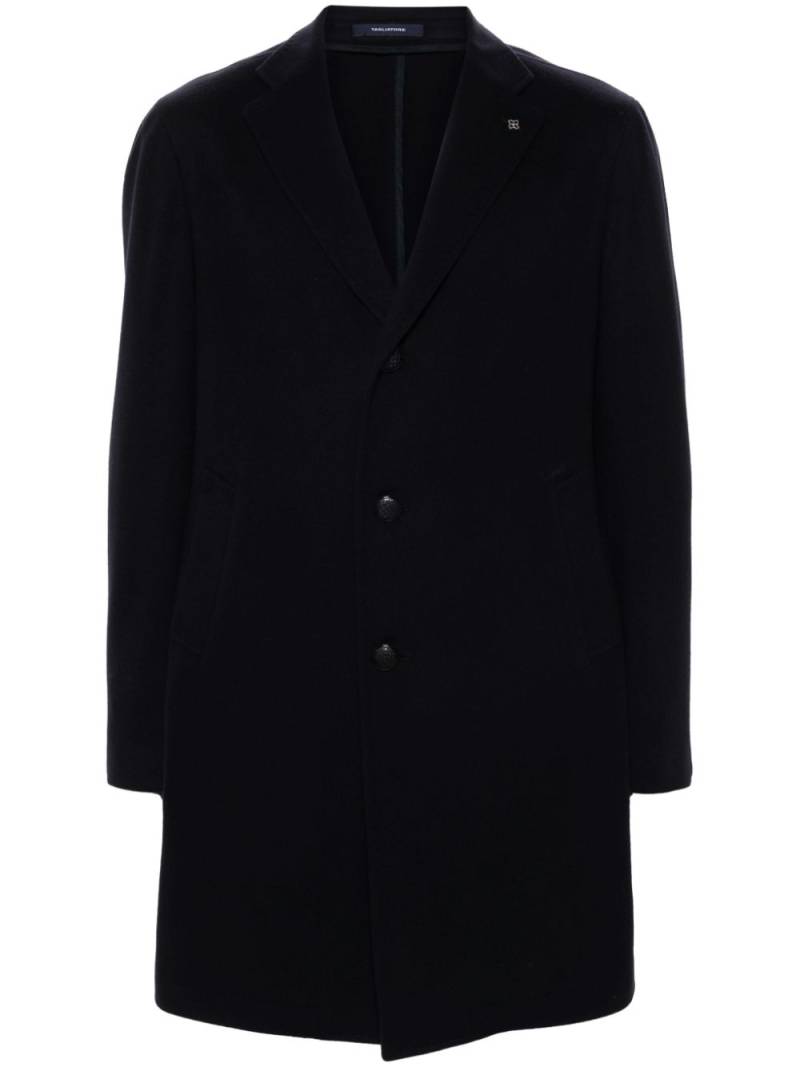 Tagliatore felted coat - Blue von Tagliatore