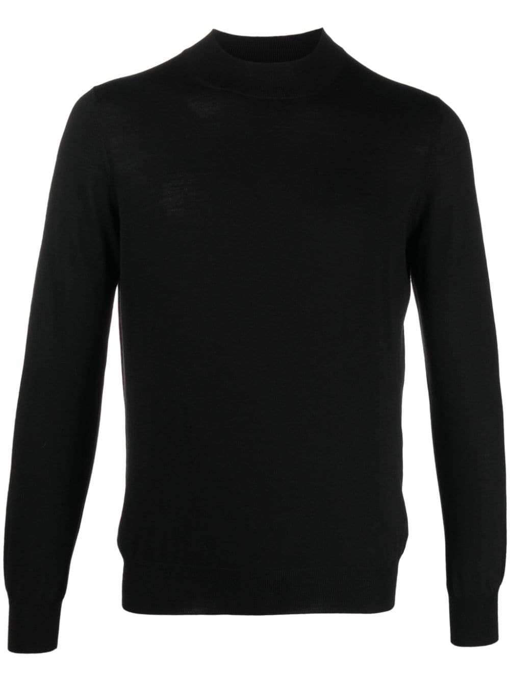 Tagliatore fine-knit wool jumper - Black von Tagliatore